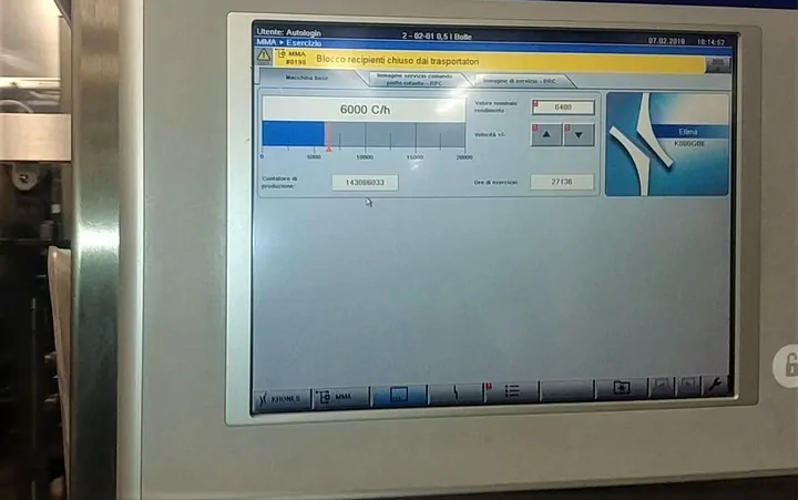 Used labeller Krones Starmatic 960/16 — 4