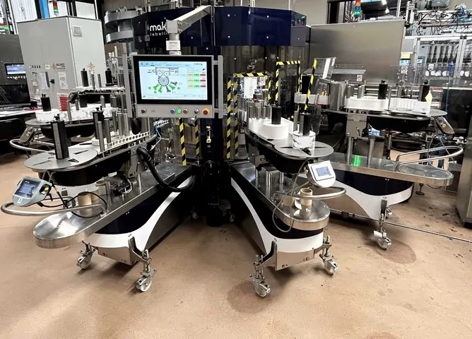 Used Labeller Makro Mak-4 20P UA5 L5 CO2 — 6