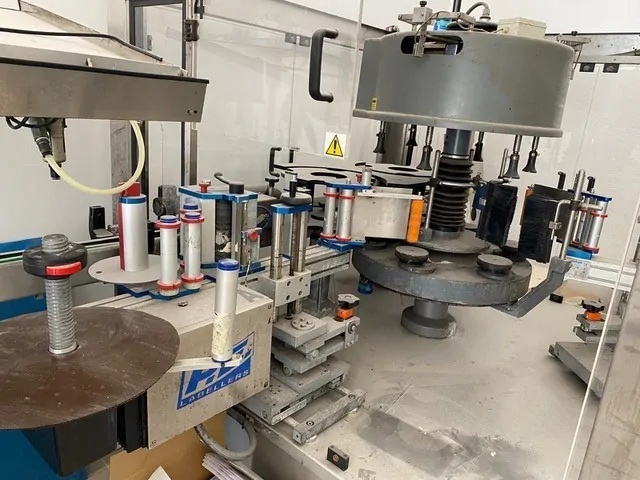 Used Labeller P.E. Master M 6T Adhesive — 7