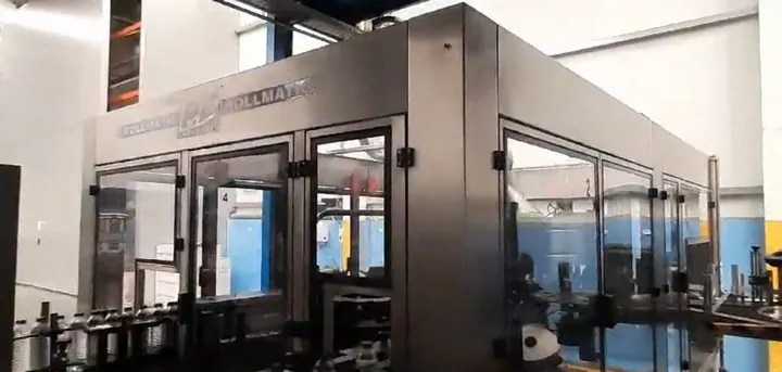 Used labeller P.E. Roll-fed PET