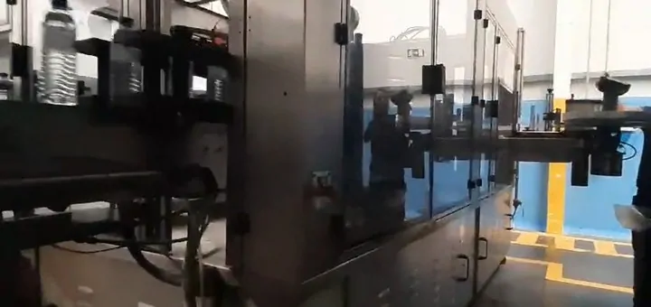 Used labeller P.E. Roll-fed PET — 2
