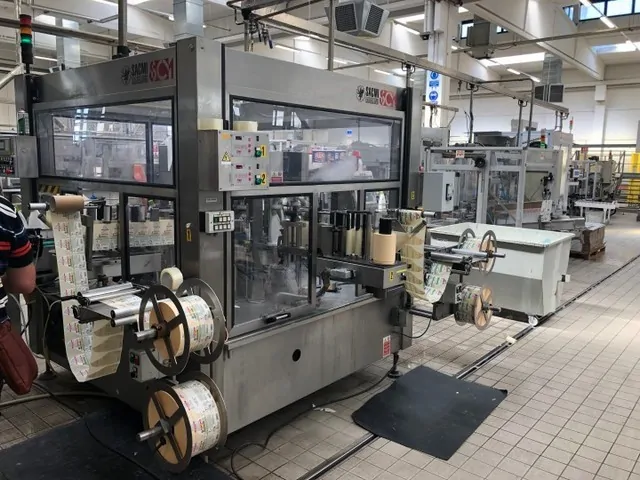 Used labeller Sacmi Linea Ra adhesive — 2