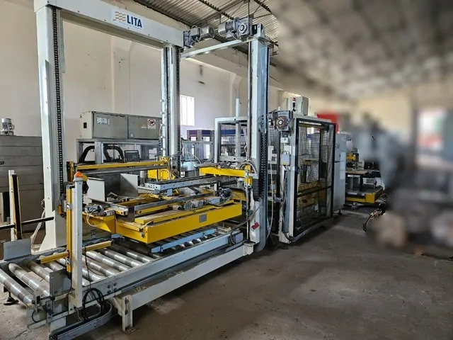 Used Palletizer Lita & Pallet Wrapper Tosa — 4