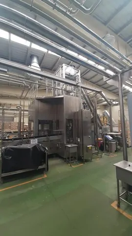 Used Sipa Complete Bottling Line PET still water — 2