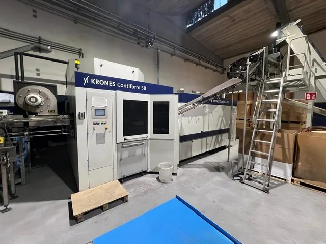 Used Krones PET Blow Moulding machine Contiform S8