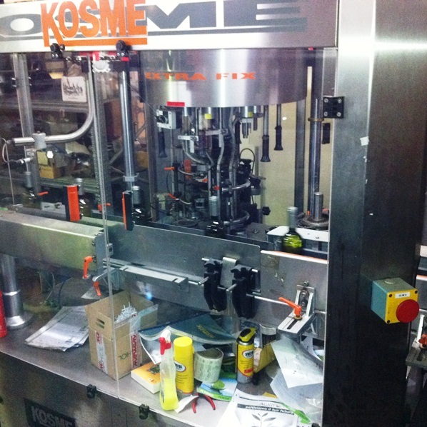 Used labeling machine