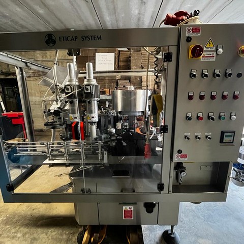 Etichettatrice Usata Eticap System Adhesive 2006 1.500 bph