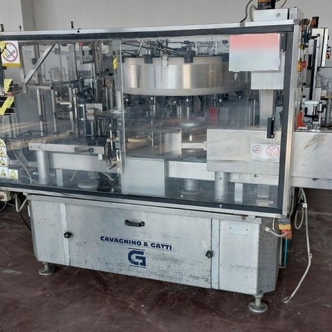 Etichettatrice usata CAVAGNINO&GATTI 12T Adesiva 7.000 bph