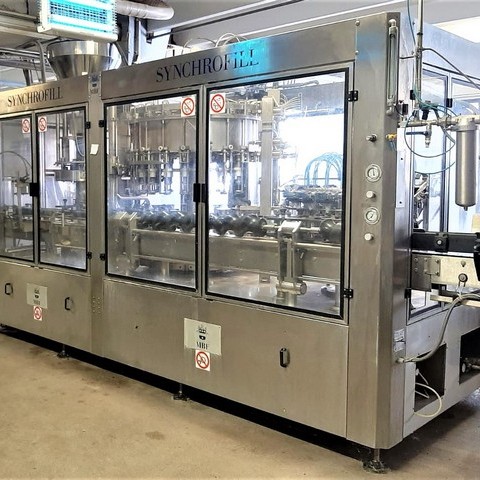 Linea di imbottigliamento usata MBF 5.000 BPH