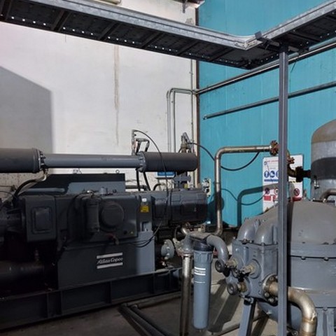 Compressore 2004 usato Atlas Copco ZR 250 40 BAR